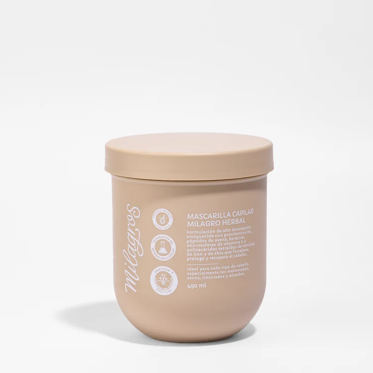 Mascarilla Capilar Milagro Herbal