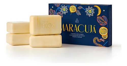 Jabón en Barra Puro Vegetal Maracuyá Naturaleza de los Sueños