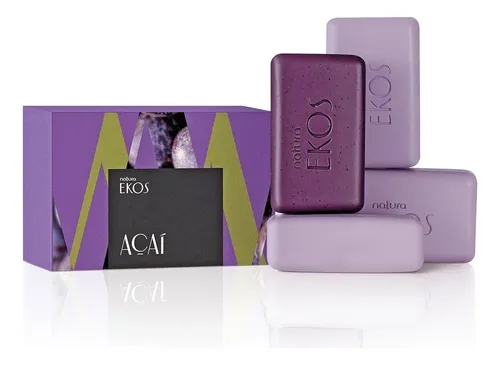 Jabones en Barra Cremosos y Exfoliantes Açaí