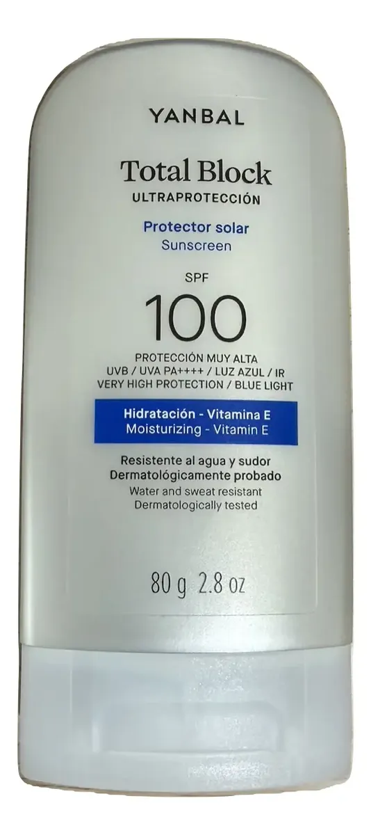 Total block fps 100 hidratante