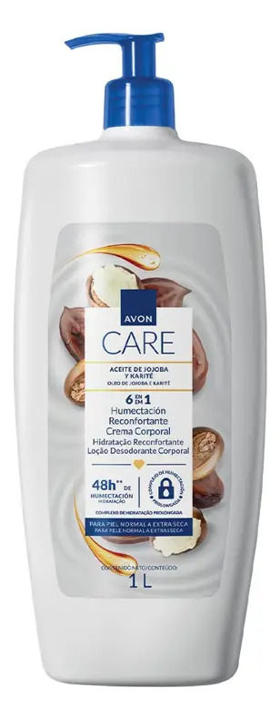 crema litro aceite de jojoba y karite