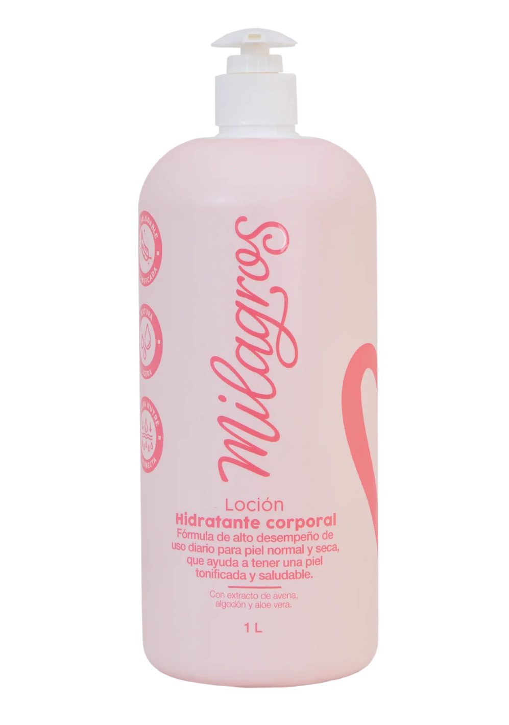 Crema corporal milagros 1 litro